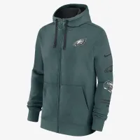 Philadelphia Eagles Club чоловічі Nike NFL Full-Zip Толстовка з капюшоном колір зелений