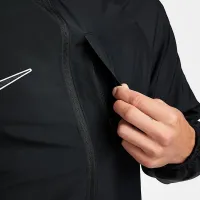 Nike Academy чоловічі Water-Repellent Hooded Soccer Куртка колір чорний