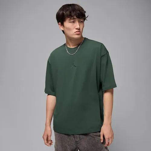 Nike Jordan Flight Essentials чоловічі оверсайз футболка колір зелений