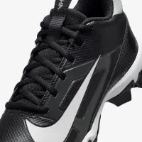 Nike Alpha Menace 4 Shark Big дитячі Football Cleats (Wide) колір чорний