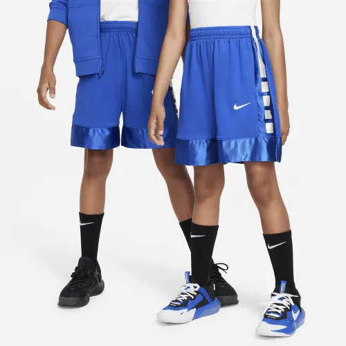 Nike Dri-FIT Elite 23 Big детские (для мальчиков) баскетбольные шорты синий