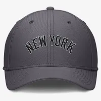 New York Yankees Swoosh чоловічі Nike Dri-FIT MLB Hat колір сірий