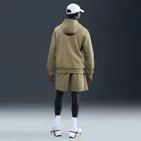 NikeCourt Heritage мужские Dri-FIT French Terry Tennis Pullover Толстовка с капюшоном цвет коричневый