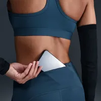 Nike Swift жіноча З високою талією 7/8 Running лосіни з кишенямиблакитний