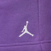 Nike Jordan MJ Brooklyn Fleece Essentials Big детские шорты цвет фиолетовый