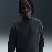 Nike Tech чоловічі Fleece Crew колір сірий