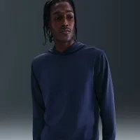 Nike Velocity чоловічі Therma-FIT для гольфу Толстовка з капюшоном блакитний