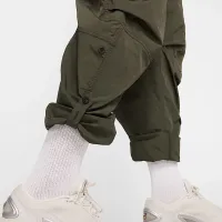 Nike Tech мужские Woven Cargo Pants цвет зеленый
