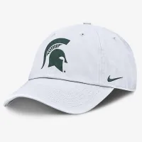 Michigan State Spartans Primetime Club мужские Nike College Adjustable Hat цвет белый
