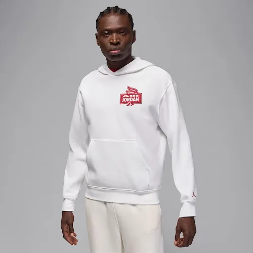 Nike Jordan AJ8 мужские Fleece Pullover цвет белый