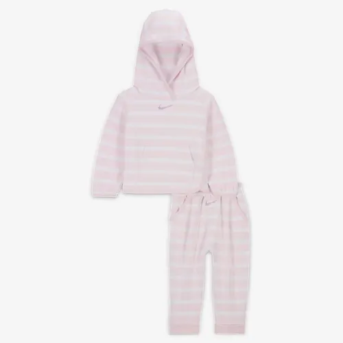 Nike Readyкомплект Baby (12-24M) 2-Piece Striped Pants комплект Pink