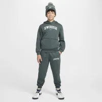 Nike Sportswear Club Big дитячі Fleece Joggers колір зелений