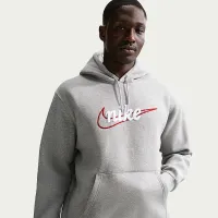 Nike Sportswear Club чоловічі Fleece Толстовка з капюшоном колір сірий