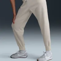 Nike Sportswear Phoenix Plush женская Mid-Rise Cozy Fleece Pants цвет белый