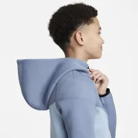 Nike Sportswear Tech Fleece Big дитячі (для хлопчиків) Full-Zip Толстовка з капюшоном блакитний