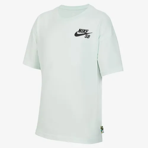 Nike SB Big дитячі Skate футболка колір зелений