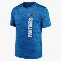 Carolina Panthers Sideline Velocity мужские Nike Dri-FIT NFL футболка синий