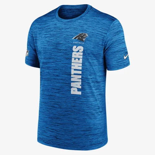 Carolina Panthers Sideline Velocity мужские Nike Dri-FIT NFL футболка синий