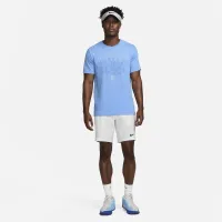 NikeCourt чоловічі Dri-FIT Tennis футболка блакитний