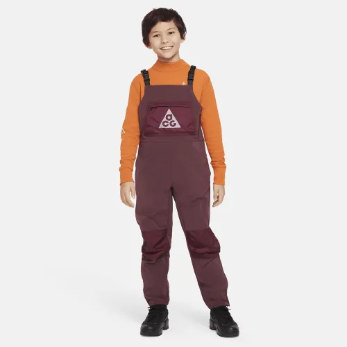 Nike ACG Storm-FIT Big дитячі Puddle Pants колір червоний