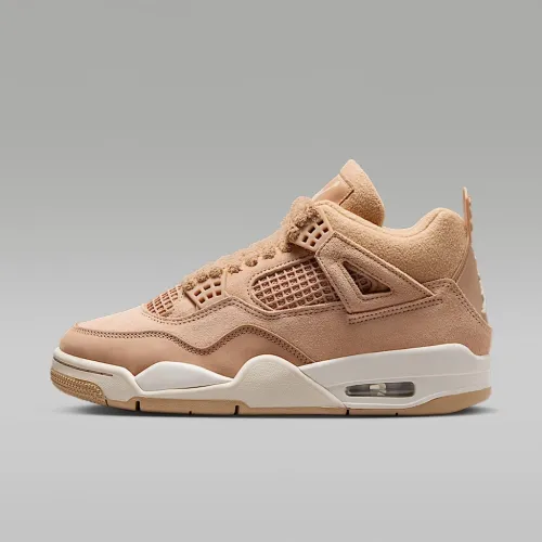 Nike Air Jordan 4 Retro женская Кроссовки цвет коричневый