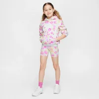Nike Flow-Ral Little детские Printed Bike шорты цвет белый