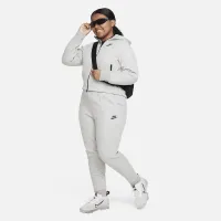 Nike Sportswear Tech Fleece Big детские (Girls') Joggers (Extended Size) цвет серый