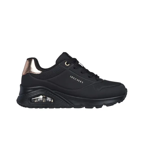 Кроссовки Подростковые Skechers Uno Gen 1 Shimmer Away 310545LBBK - Черные