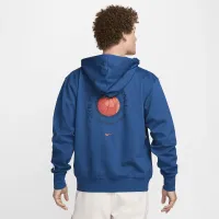 Nike Standard Issue чоловічі Dri-FIT баскетбольні Pullover Толстовка з капюшоном блакитний