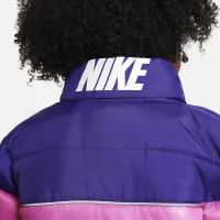 Nike Colorblock Puffer Куртка Toddler Куртка Pink