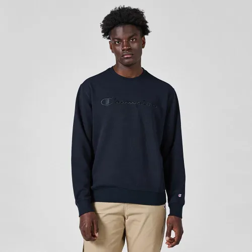Кофта/футболка Champion Crewneck свитшот 219869-KK001 -  Черная