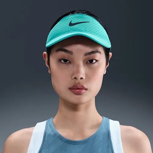 Nike Dri-FIT ADV Ace Tennis Visor цвет зеленый