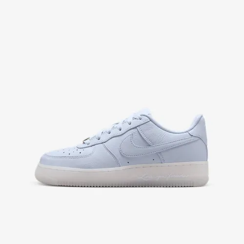 Nike NOCTA Air Force 1 Big детские Кроссовки цвет фиолетовый