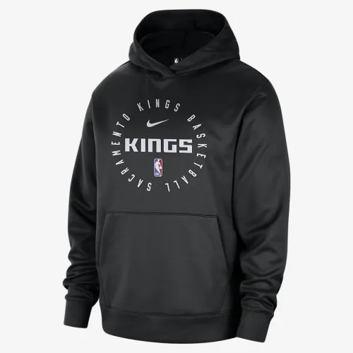 Sacramento Kings Spotlight чоловічі Nike Dri-FIT NBA Pullover Толстовка з капюшоном колір чорний
