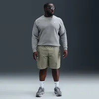 Nike Club мужские Fleece Crew цвет серый
