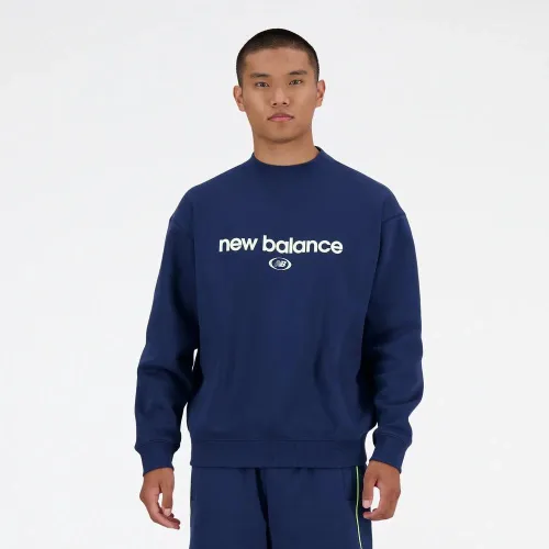 Кофта/футболка New Balance MT41597NNY - Синяя