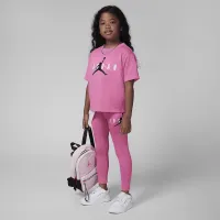 Nike Jordan Little Kids' Sustainable Leggings Set Pink