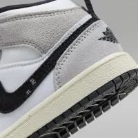 Nike Jordan 1 Mid SE Craft Little Kids' взуття Grey