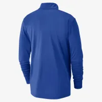 Milwaukee Bucks City Edition чоловічі Nike Dri-FIT NBA 1/2-Zip Long-Sleeve Top блакитний