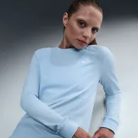 Nike Sportswear Club женская Long-Sleeve футболка синий