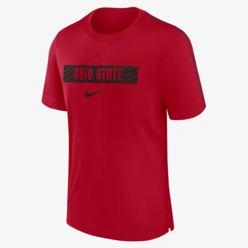 Ohio State Buckeyes Sideline Player чоловічі Nike Dri-FIT College футболка колір червоний