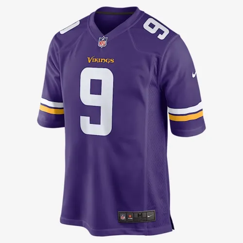 J.J. McCarthy Minnesota Vikings чоловічі Nike NFL Game Jersey колір фіолетовий