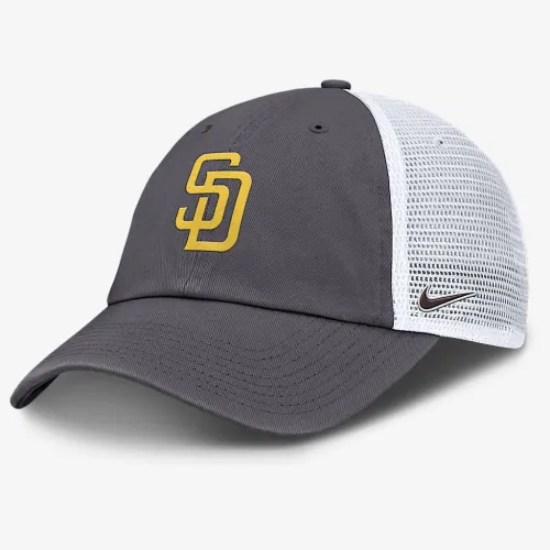 San Diego PaКостюм Club мужские Nike MLB Trucker Adjustable Hat цвет серый
