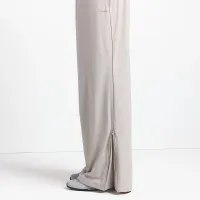 NikeSKIMS Woven Nylon женская оверсайз спортивные штаны цвет коричневый