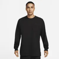 Nike Sportswear Premium Essentials чоловічі Long-Sleeve Pocket футболка колір чорний