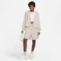 Nike Sportswear Phoenix Fleece женская Over-оверсайз Cardigan цвет коричневый