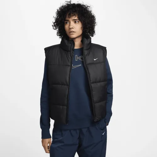 Nike Sportswear Classic Puffer женская Therma-FIT Loose Vest цвет черный