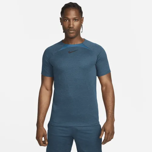 Nike Academy мужские Dri-FIT Short-Sleeve Soccer Top синий