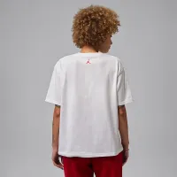 Nike Jordan Sport Heritage жіноча Dri-FIT Graphic футболка колір білий