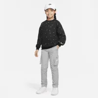 Nike Snack Pack Icon Crew Little дитячі Top колір чорний